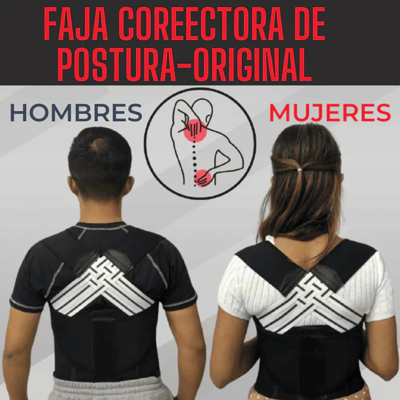FAJA CORRECTOR DE POSTURA (2 EN 1)ORIGINAL